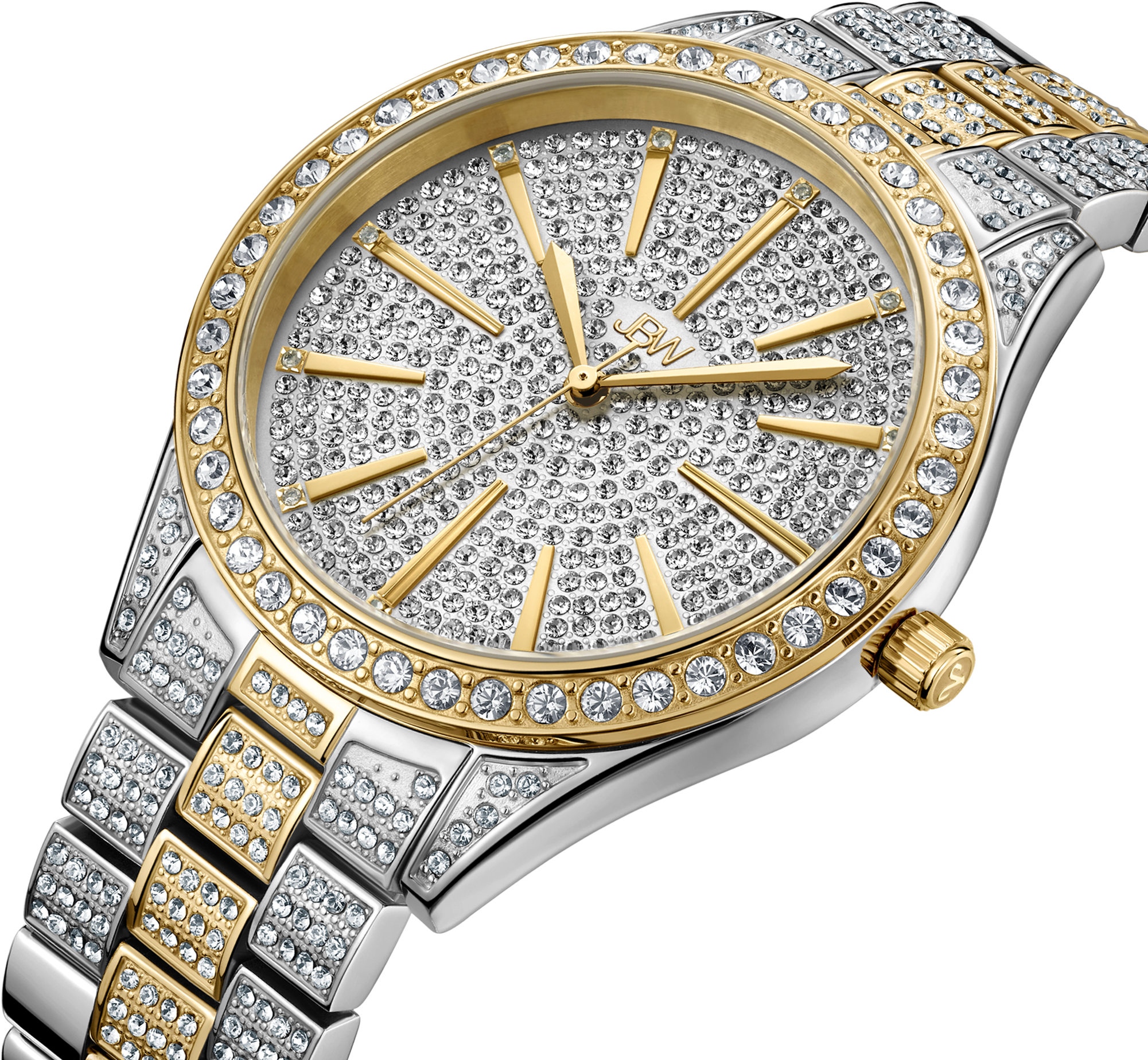 Jbw Women S J D Cristal Ctw - Transparent Diamond Watch Clipart (2000x2000), Png Download