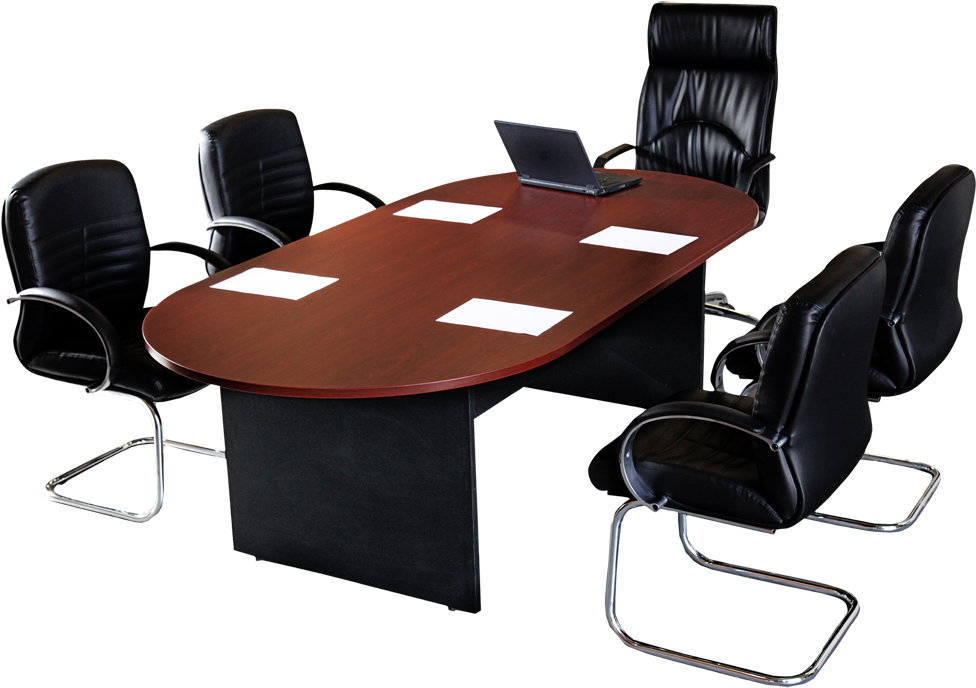 Meeting Clipart Conference Table - Office Chair - Png Download (1007x700), Png Download