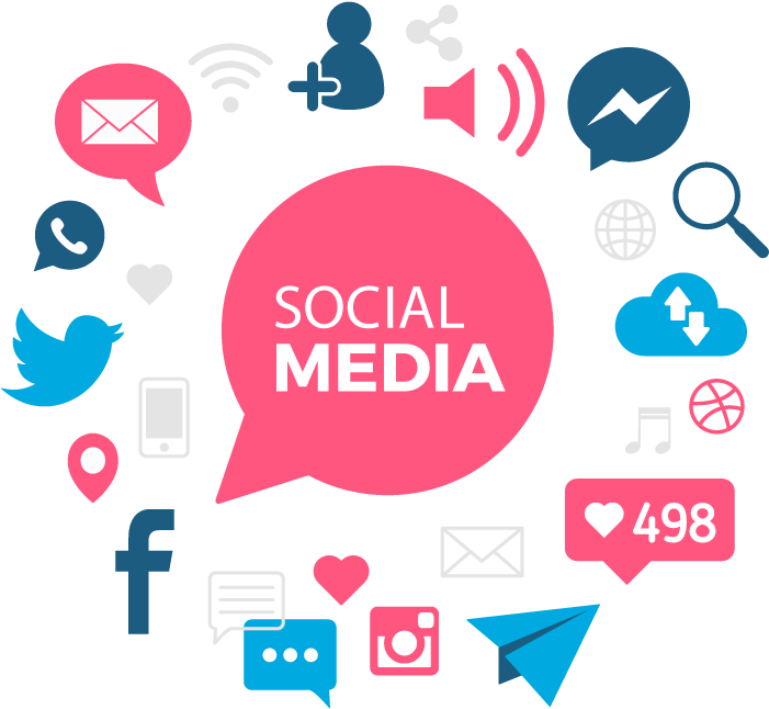 Social Media Marketing Services - Social Media Marketing Graphic Clipart (800x800), Png Download