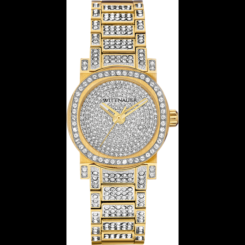 Wittnauer Wn4004 Wittnauer Wn4004 - Diamond Watch Transparent Background Clipart (800x800), Png Download