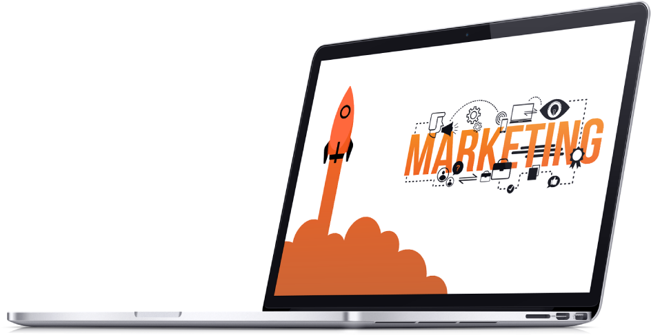 Digital And Social Media Marketing - Illustration Clipart (1366x600), Png Download