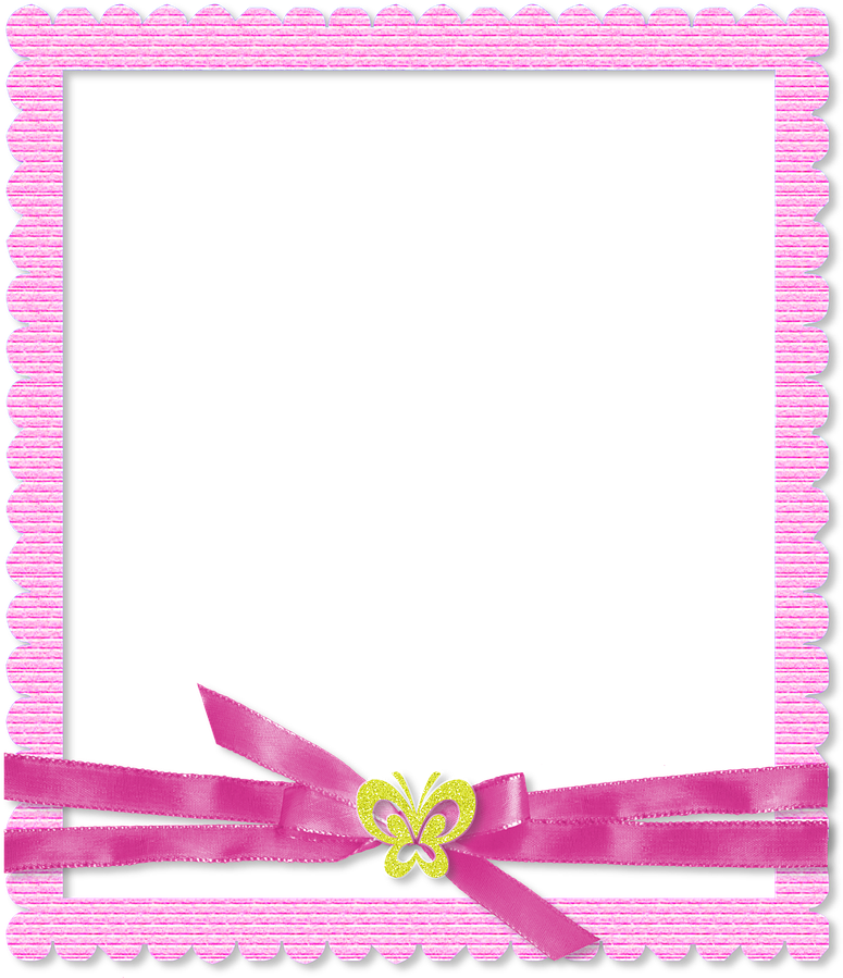 Photo Frame Scrapbook Pink Color Png Image - Invitacion Dia De Las Madres Clipart (1280x1280), Png Download