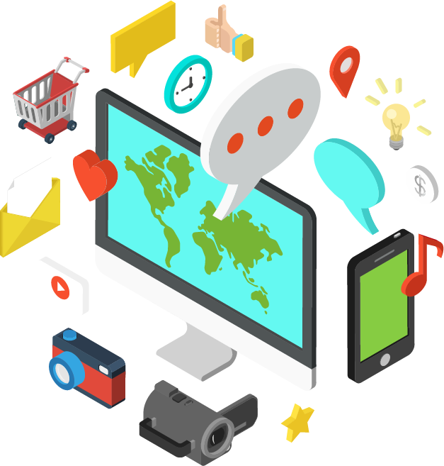Social﻿ ﻿﻿media﻿﻿﻿﻿﻿﻿﻿﻿﻿﻿﻿﻿﻿﻿﻿ Marketing - Branding And Marketing Clipart Png Transparent Png (627x657), Png Download