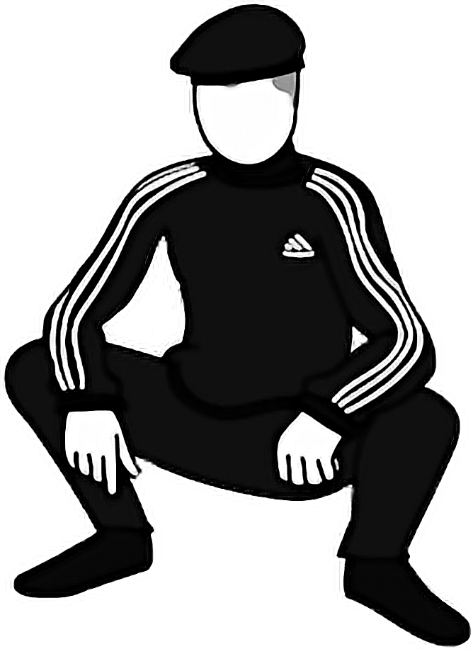 Рисунок спортивного костюма адидас