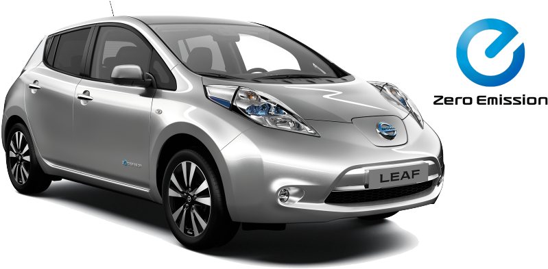 The Original Nissan Leaf - Nissan Leaf Tekna Red Clipart (960x400), Png Download