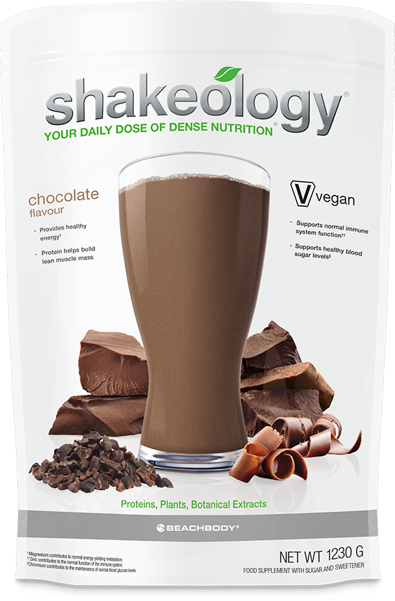 Chocolate Vegan Shakeology<sup>®</sup> - Shakeology Chocolate Clipart (930x960), Png Download