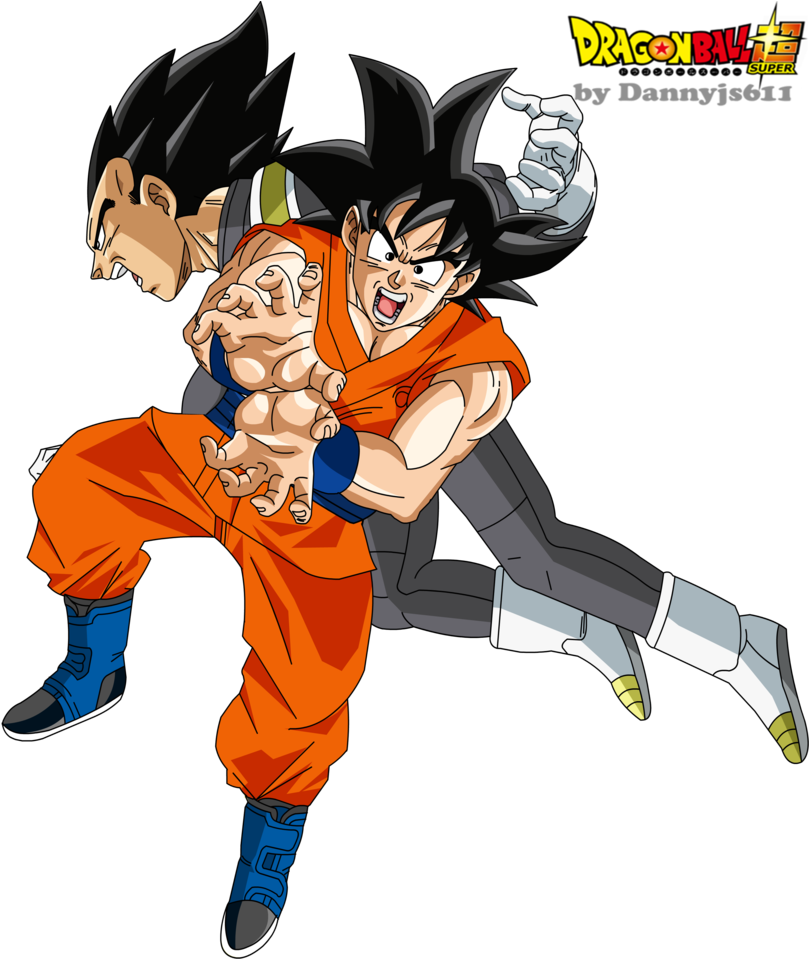 Vegeta And Goku Dbs Epic Goku Png, Goku And Vegeta, - Dragon Ball Super Clipart (834x958), Png Download