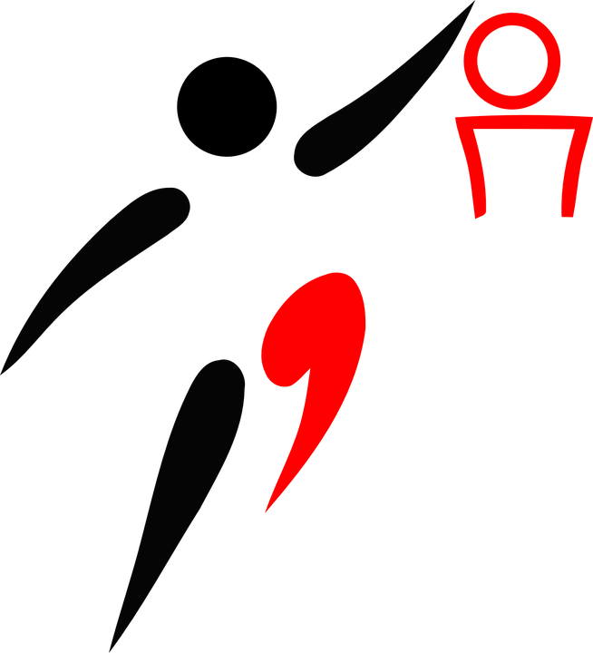 Jpg Library Stock Basketball Shot Clipart - Sports Logos Clip Art - Png Download (654x720), Png Download