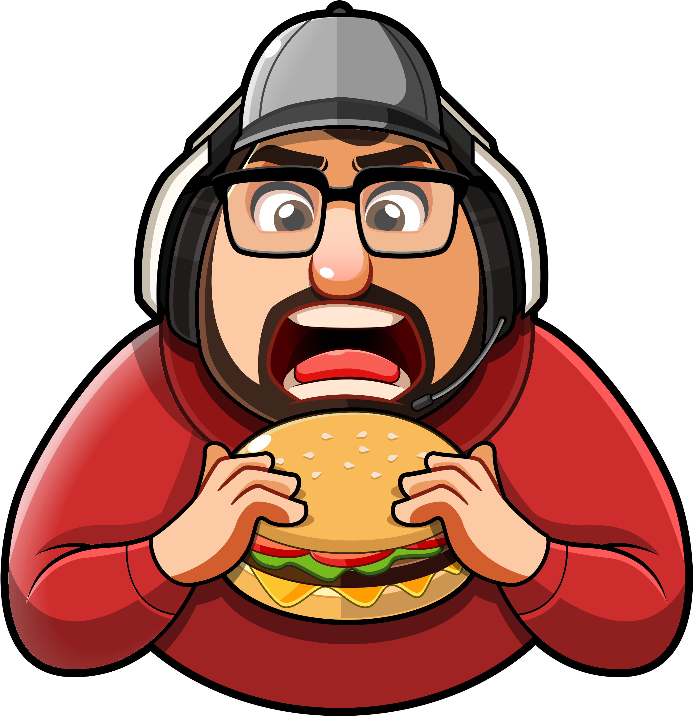 I Currently Only Stream On Twitch, You Can Find Me - Cartoon Boxing Gloves Clipart (2262x2337), Png Download