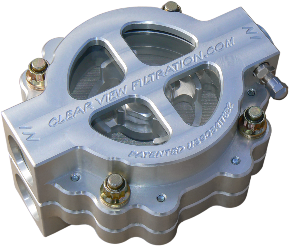 Clearview Filtration 4" Oil Filter - Bicycle Pedal Clipart (1024x964), Png Download