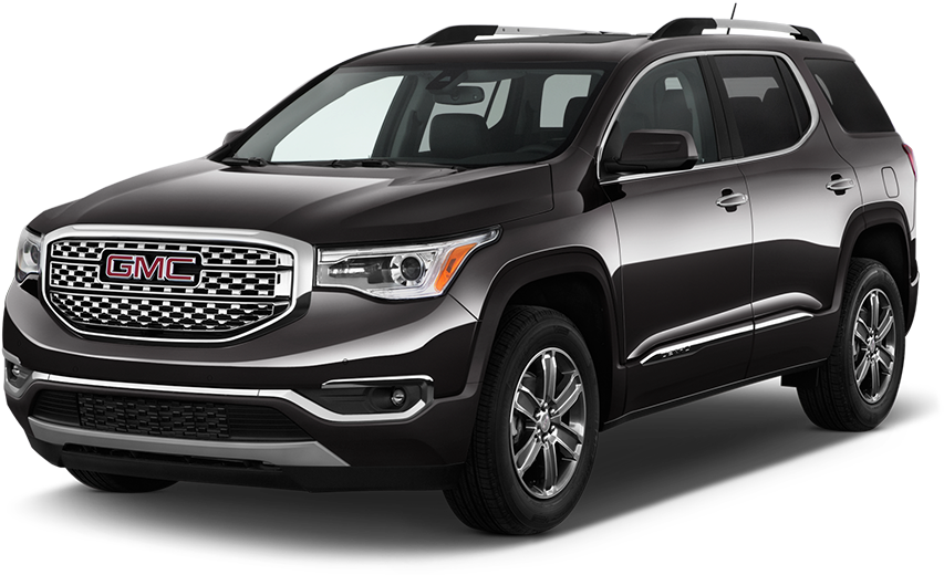 2017 Gmc Acadia - Acadia Denali 2017 Black Clipart (1000x1000), Png Download