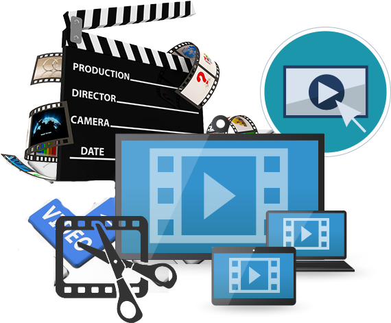 We Can Help You Develop And Deliver Your Next Video - Video Production Video Clip Art - Png Download (676x526), Png Download