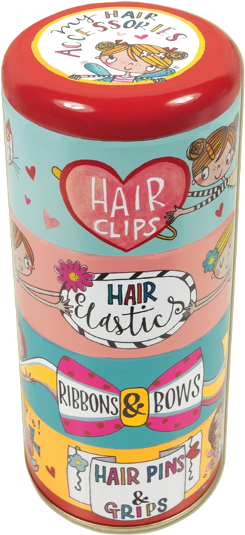 Stackable Storage Tins For Dance Hair Accessories By - Play Doh Cookie Jar Clipart (600x800), Png Download