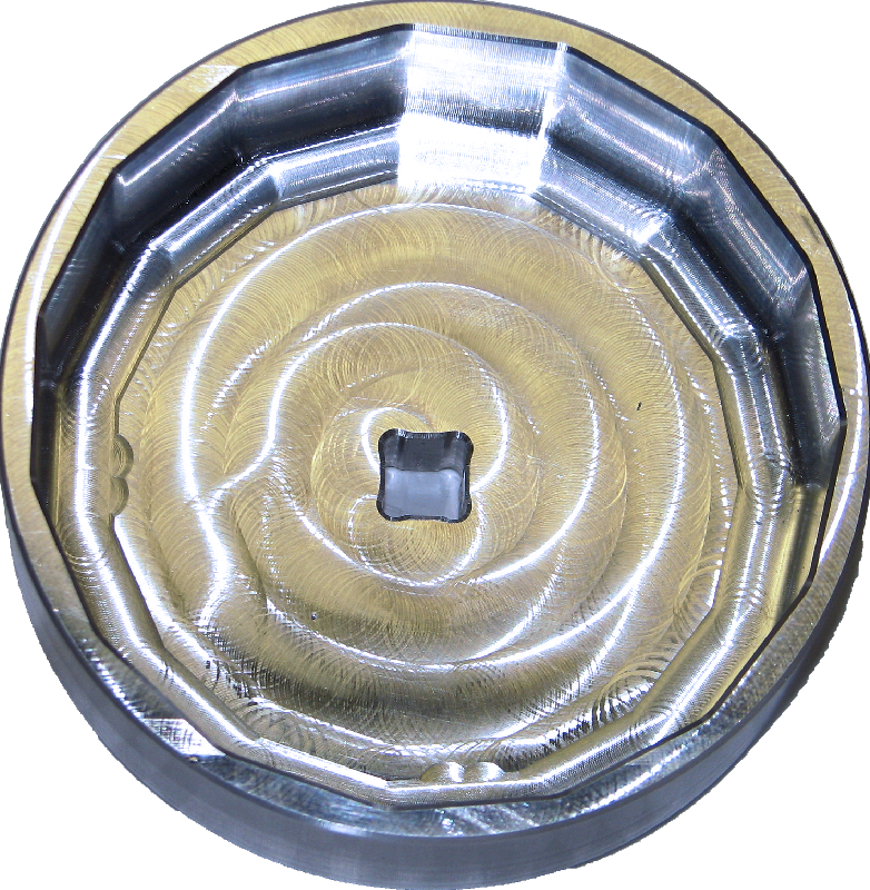 Billet Aluminum Oil Filter Wrench - Ceramic Clipart (782x800), Png Download