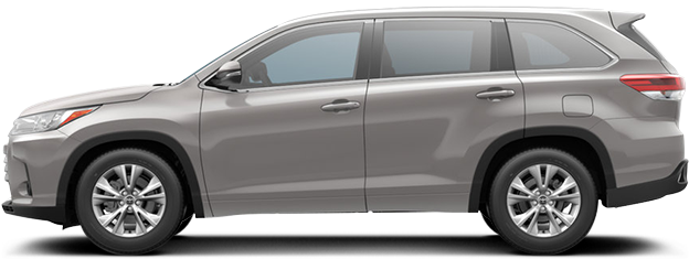2017 Toyota Highlander Base Le V6 Fwd - 2018 Toyota Highlander New Colors Clipart (640x480), Png Download