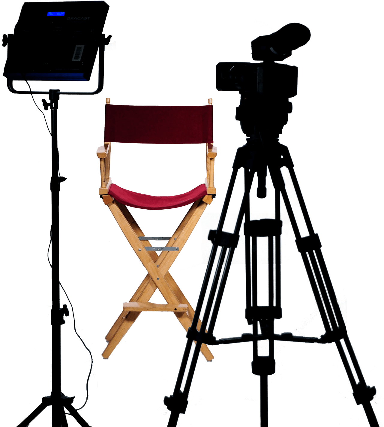 Video Production Company - Tripod Clipart (1344x1544), Png Download