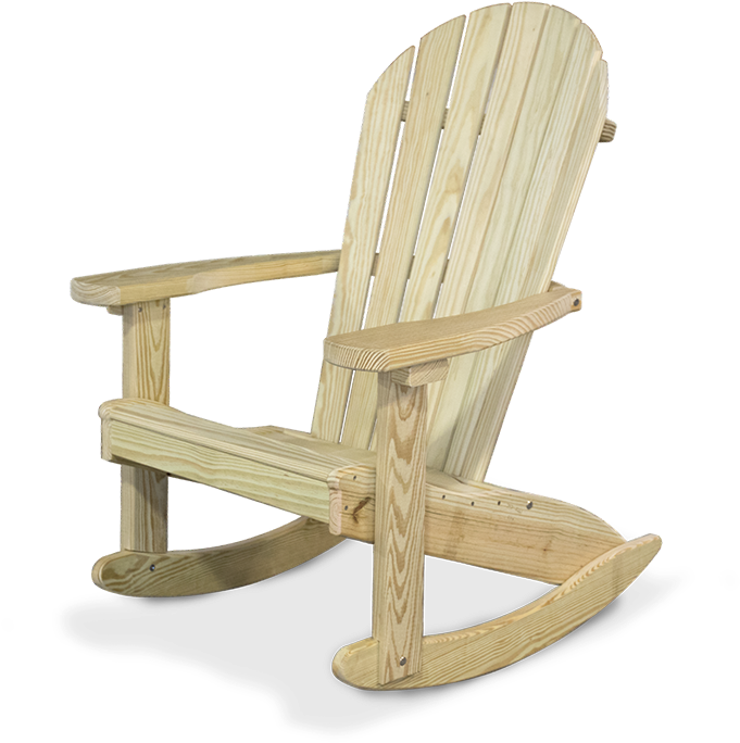 Ca2r Adirondack Rocker - Rocking Chair Clipart (1000x800), Png Download