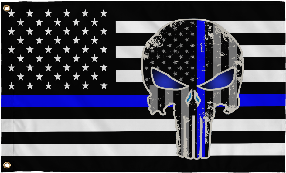 Thin Blue Line Flag Png - White Lives Matter Flag Clipart (1024x1024), Png Download
