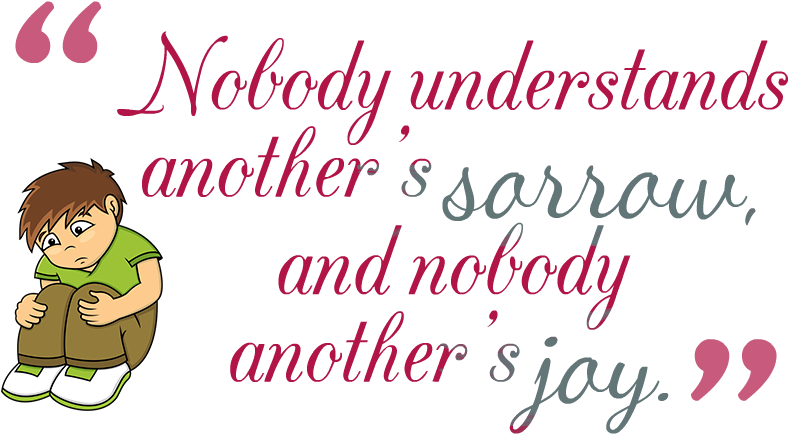Sad Quotes Free Png Image - Calligraphy Clipart (848x473), Png Download