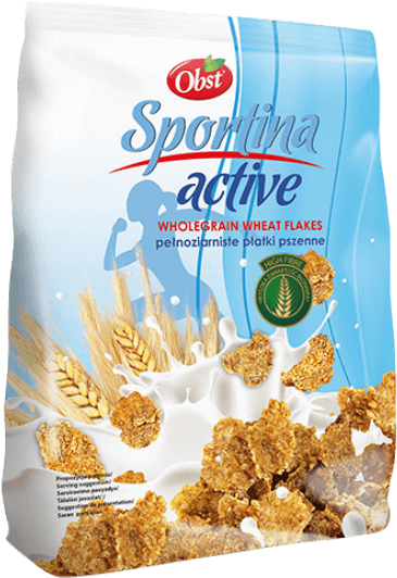 Sportina Active - Płatki Sportina Active Clipart (600x650), Png Download