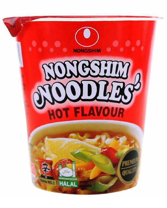 031146272143 - Nongshim Noodles Hot Flavour Clipart (700x700), Png Download