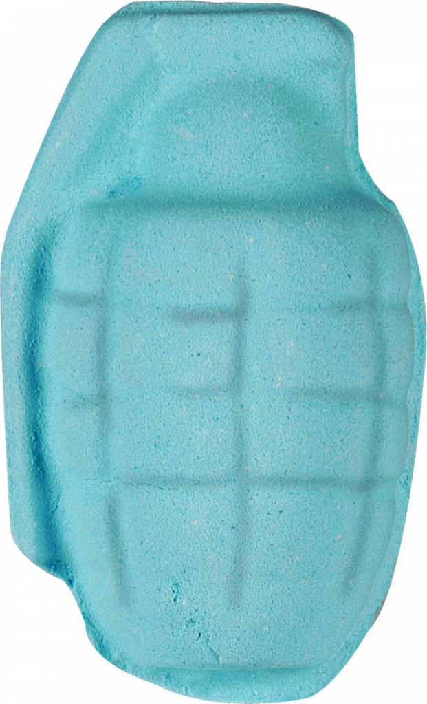 Bomb Cosmetics Hand Grenade Bath Bomb Blaster - Man Grenade Bath Bomb Clipart (621x1023), Png Download