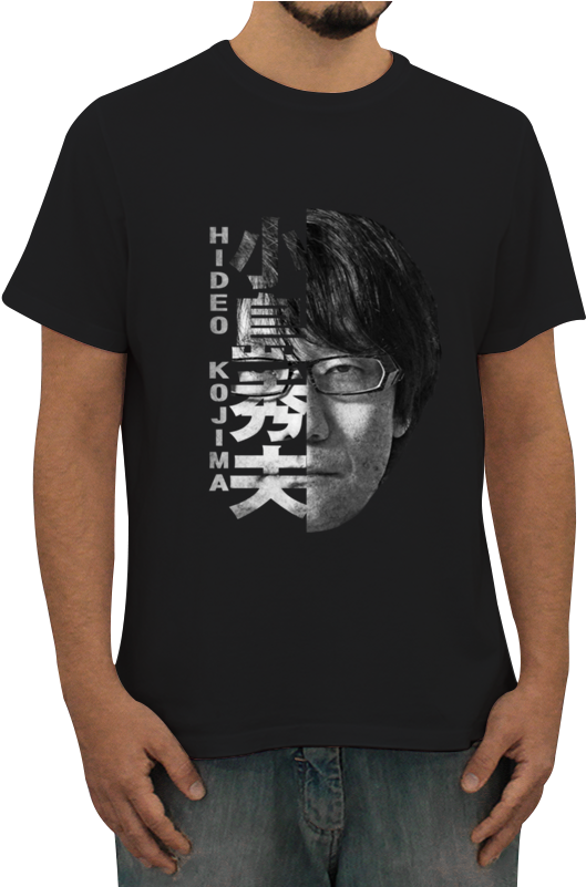 Camiseta Hideo Kojima De Eli Alberto Buenona - Camiseta Sons Of Anarchy Clipart (529x801), Png Download