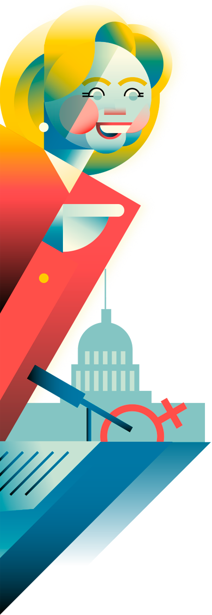 Clinton - Graphic Design Clipart (421x1218), Png Download