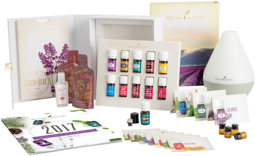 Frankincense Is One Of The Oils Included In The Starter - Young Living Premium Starter Kit 2019 Clipart (1024x759), Png Download