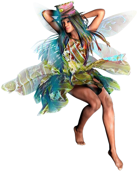 #woman #beautiful #fantasy #fairytale #elf #fairy #fae - Illustration Clipart (492x640), Png Download