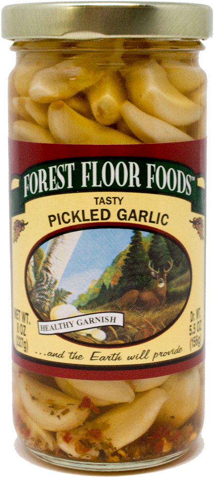 Forest Floor Pickled Garlic Cloves , Png Download - Carrot Clipart (423x942), Png Download