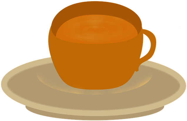 Cup Coffee Cup Plate Drink Breakfast Mug Plate - Saucer Clipart (720x720), Png Download