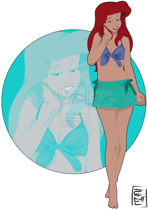 Disney Characters As College Students Clipart (500x707), Png Download