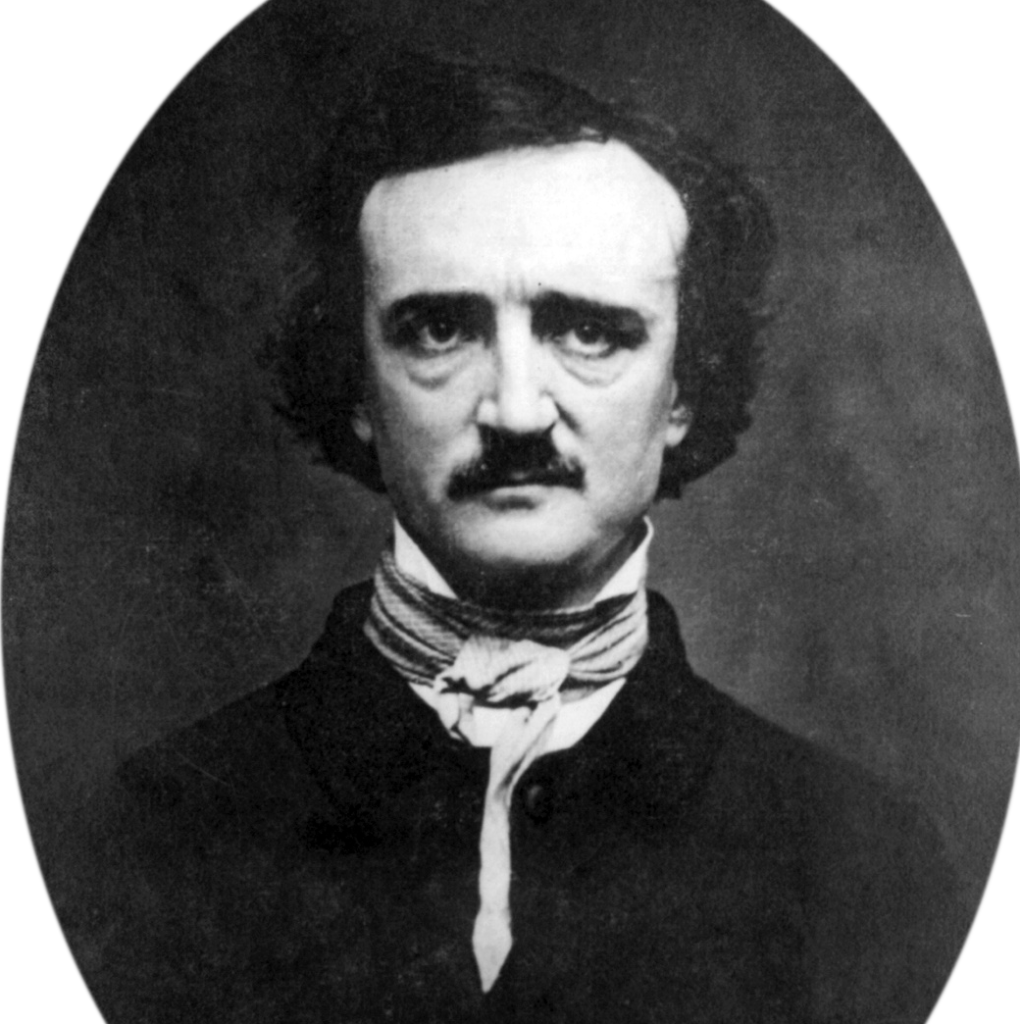 Poe - Edgar Allan Poe Clipart (1020x1024), Png Download