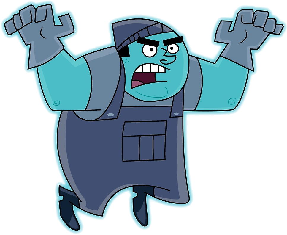 Box Ghost - Danny Phantom Fantasma De Las Cajas Clipart (1000x1000), Png Download