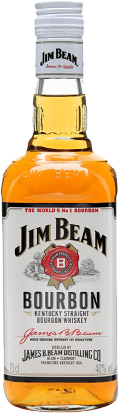 Price - Whisky Jim Beam Clipart (650x1350), Png Download