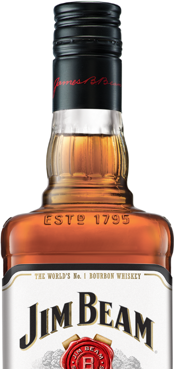 Jim Beam® - Jim Beam Bourbon Whiskey Clipart (488x776), Png Download