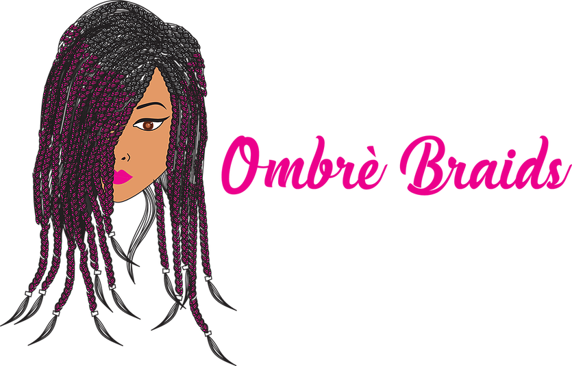 100% Kanekalon Braiding Hair - Braids Hair Cartoon Clipart (835x535), Png Download