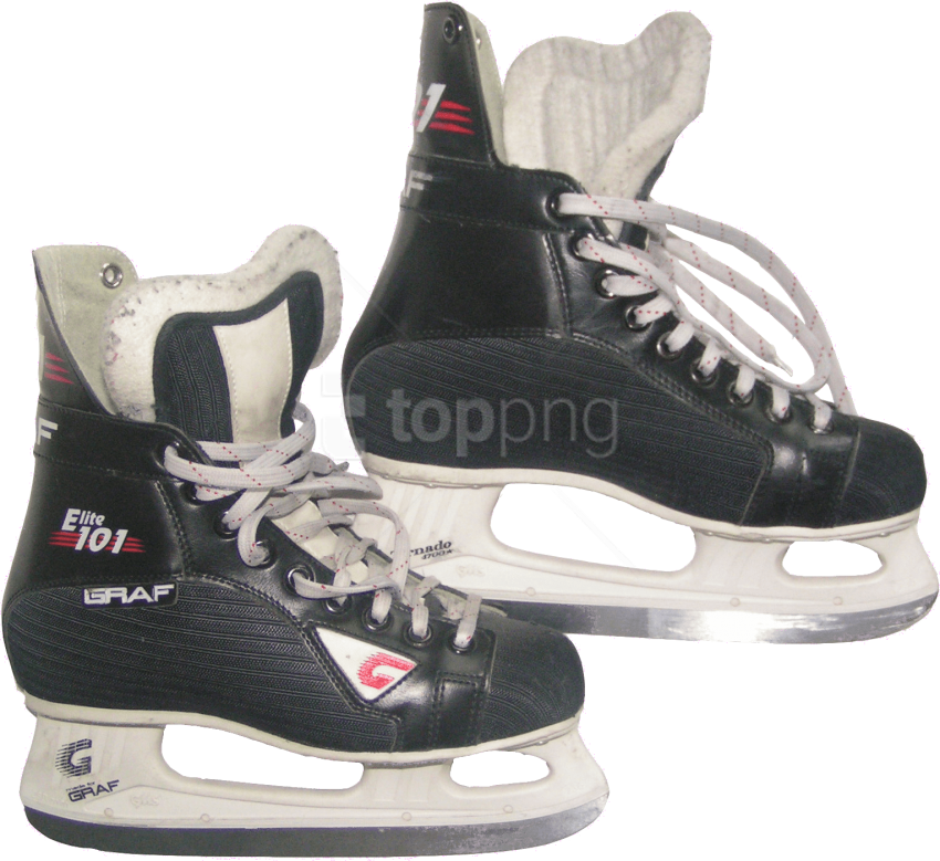 Free Png Ice Skates Png Images Transparent - Graf 101 Ice Hockey Skates Clipart (850x779), Png Download