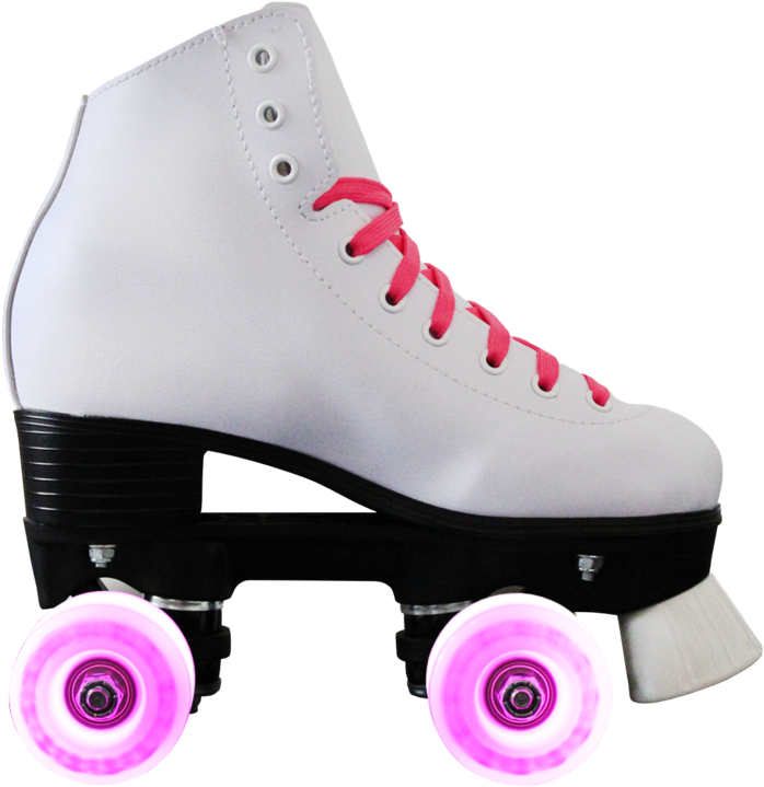 Epic Princess Twilight Led Roller Skates - Quad Skates Clipart (698x719), Png Download