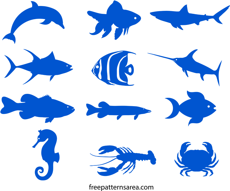 Free Fish Svg Image Files For Cricut - Fish Silhouette Clipart (800x678), Png Download