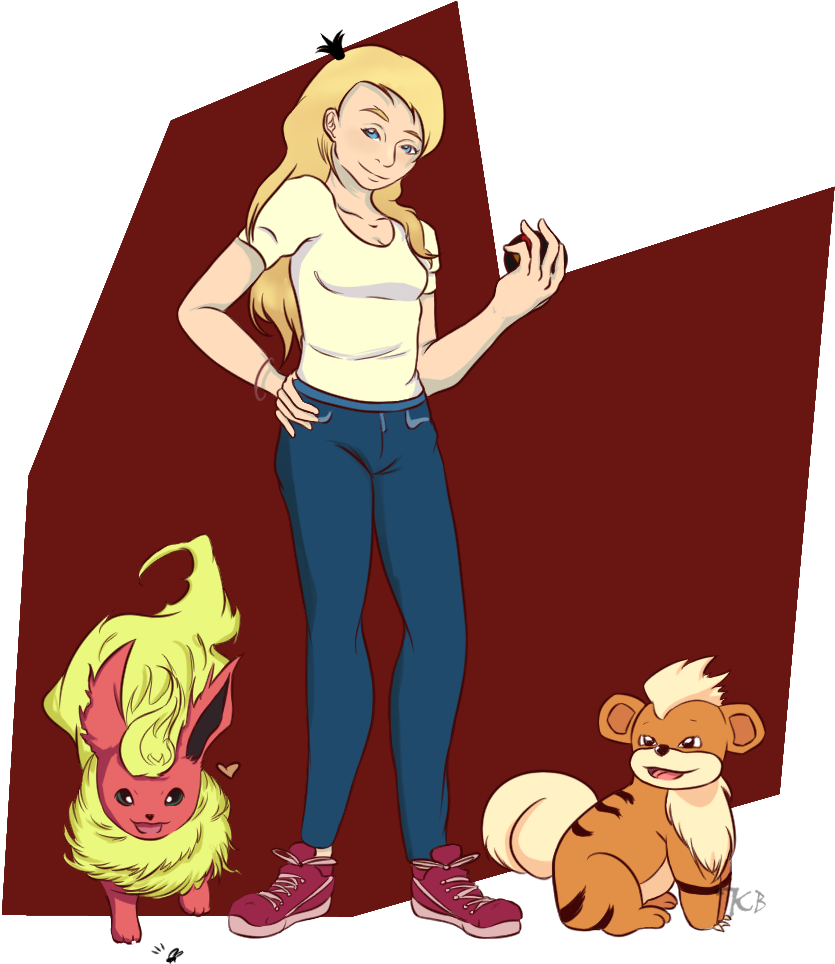 Trainer Leece - Cartoon Clipart (1024x1280), Png Download