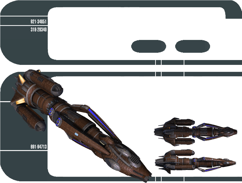 Star Trek Online - Sto Na Kuhl Ships Clipart (1000x778), Png Download