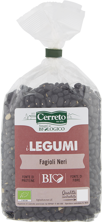 Black Beans - Cerreto Bio Clipart (600x971), Png Download