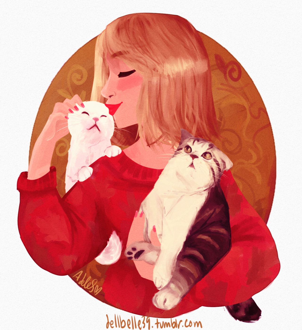 If Only Olivia Wore Clothes In Real Life - Meredith And Olivia Fan Art Clipart (1280x1396), Png Download