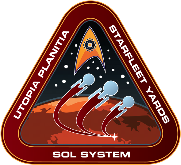 Utopia Planitia - Starfleet Utopia Planitia Clipart (600x600), Png Download
