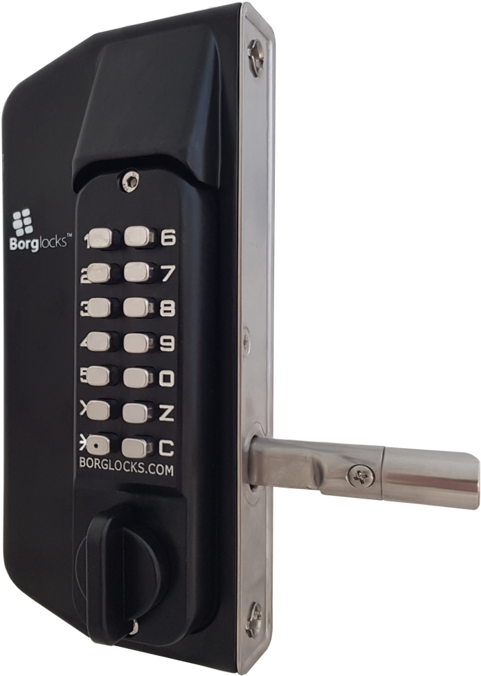 Bl3130 Ecp Metal Gate Lock With Back To Back Anti Climb - Payphone Clipart (830x1024), Png Download