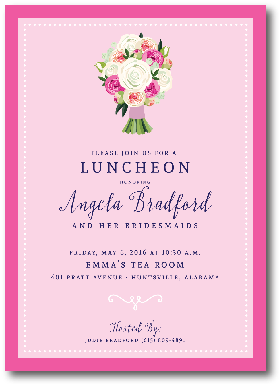 Bridal Shower - Garden Roses Clipart (1000x1364), Png Download