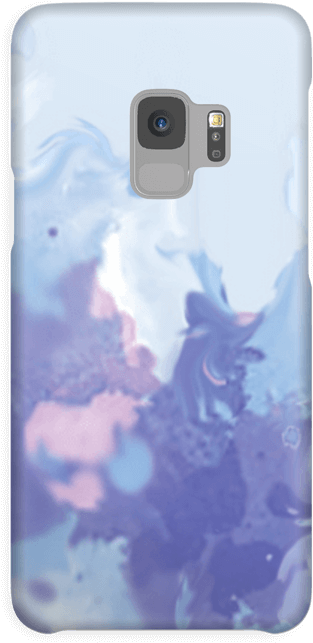 Purple Splash - Mobile Phone Clipart (442x800), Png Download