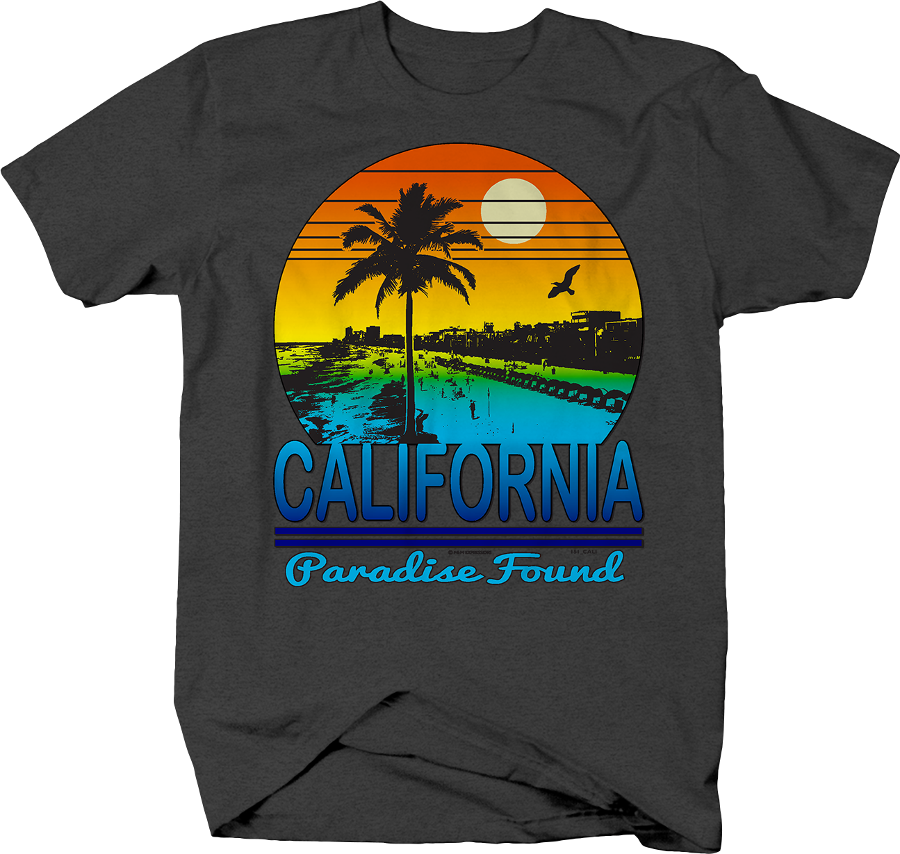 Image Is Loading California Paradise Found Boardwalk - Shirt Clipart (1295x1229), Png Download